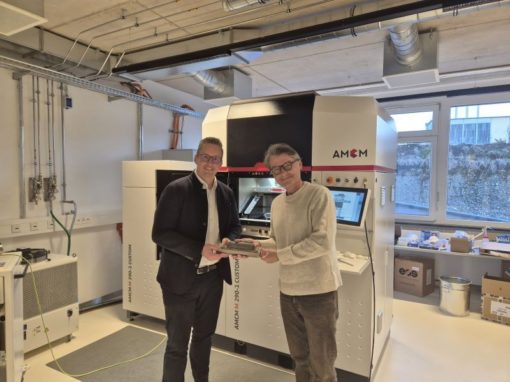Full coverage AMIQUAM inspection system installed in a new AMCM/EOS 290 machine