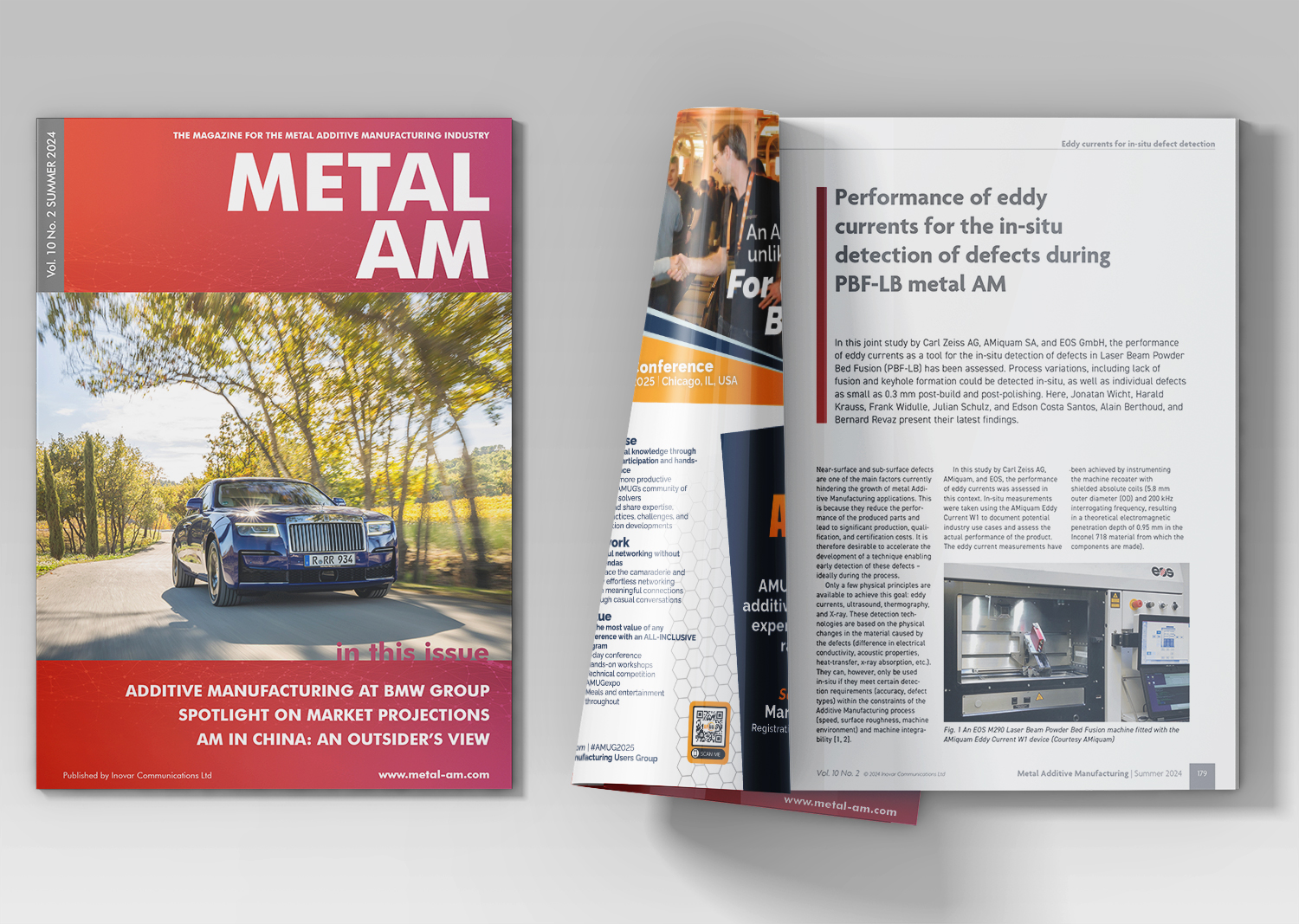 Paper by AMiquam, EOS, and Zeiss published in Metal AM magazine