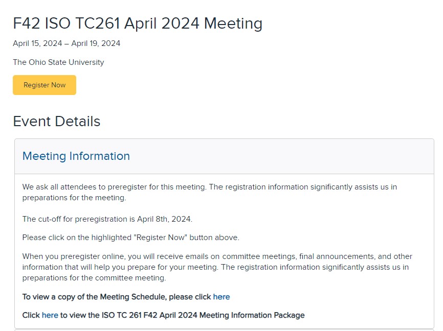 AMiquam to contribute to the Joint ISO ASTM board for standardisation of additive manufacturing